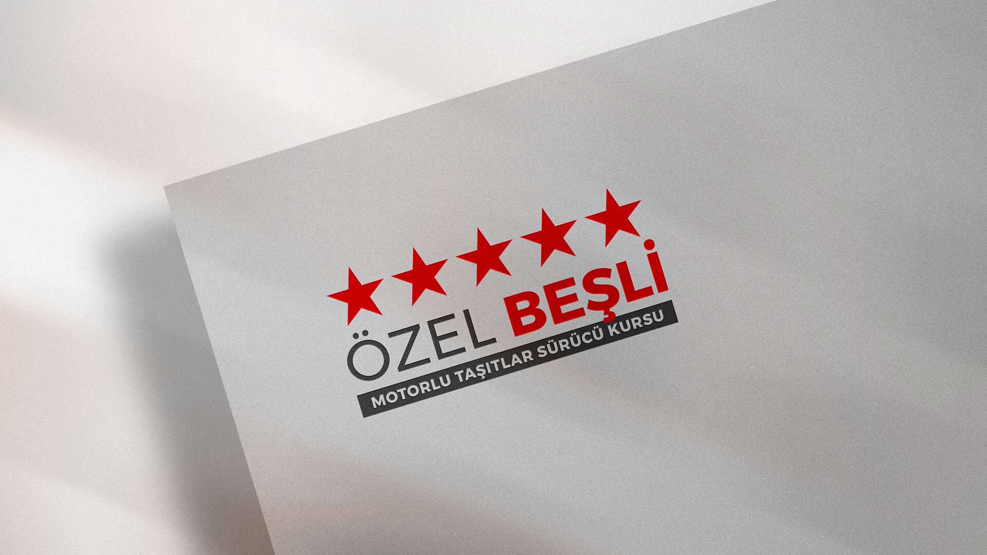 Özel Beşli Sürücü Kursu Logo Tasarımı